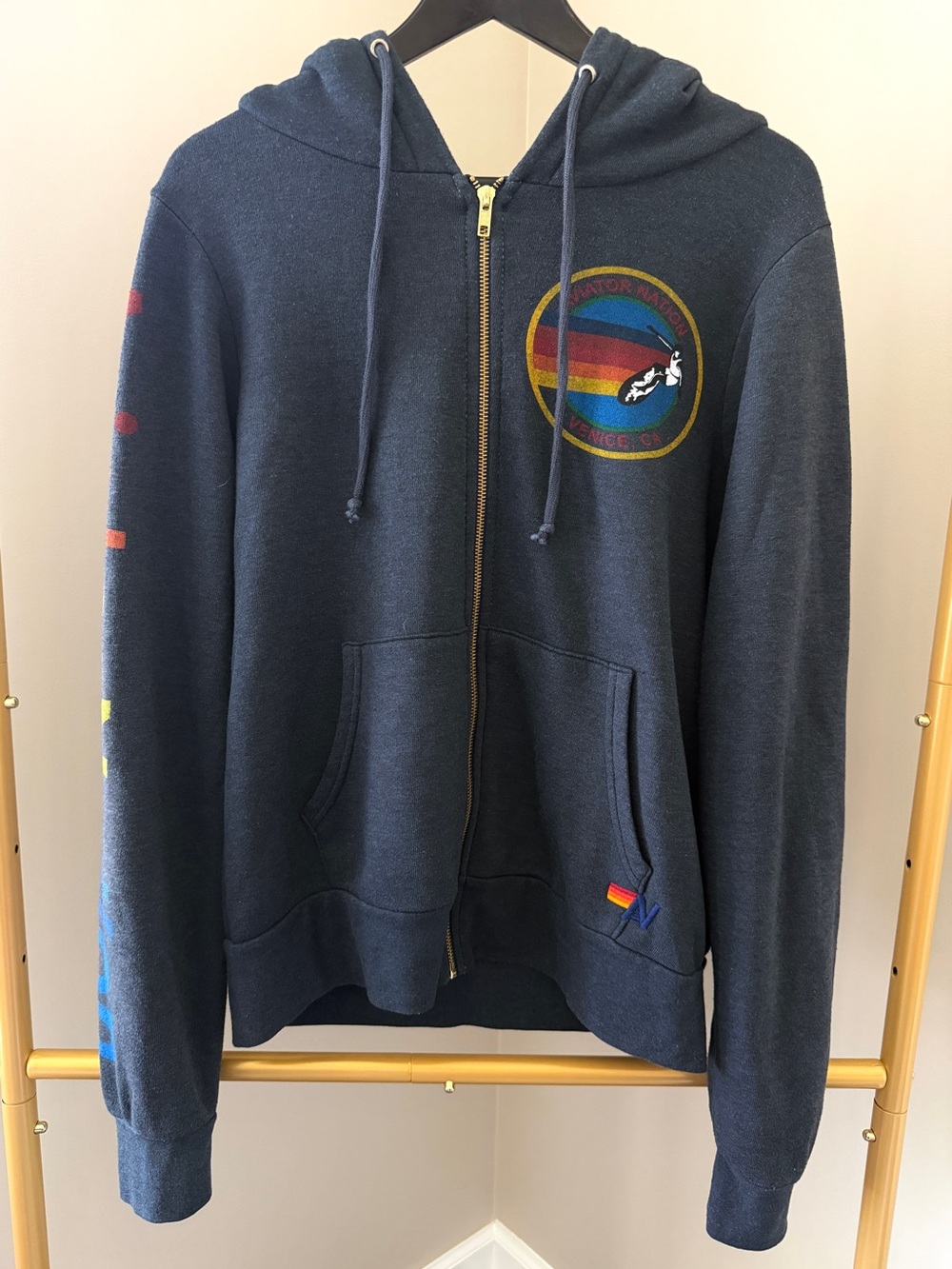 Aviator Nation Men's Classic Hoodie Size Small